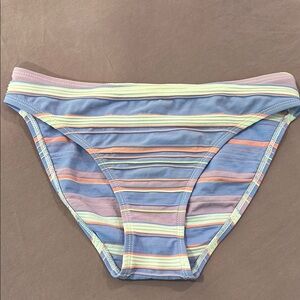 La Blanca size 8 Striped Bikini Bottom